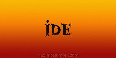 İDE