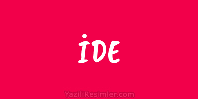 İDE