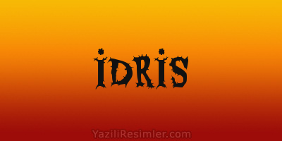 İDRİS