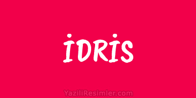 İDRİS