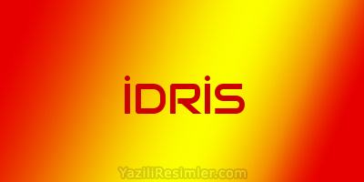 İDRİS