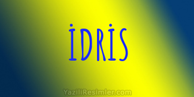 İDRİS