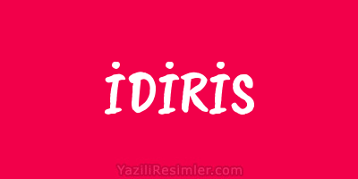 İDİRİS