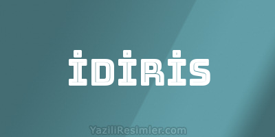 İDİRİS