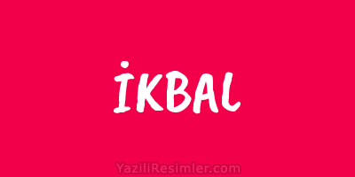 İKBAL