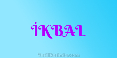 İKBAL