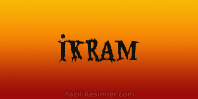 İKRAM