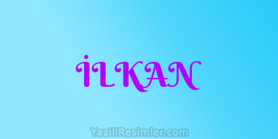 İLKAN