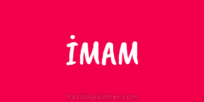 İMAM