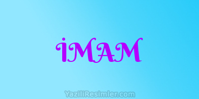 İMAM