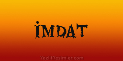 İMDAT