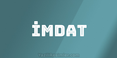 İMDAT