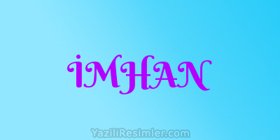 İMHAN