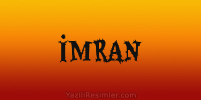 İMRAN