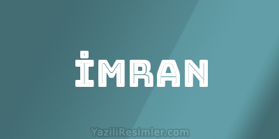 İMRAN