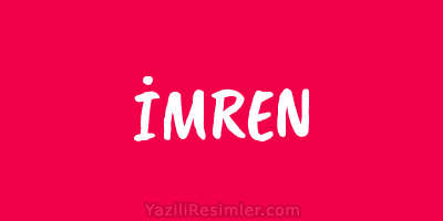 İMREN