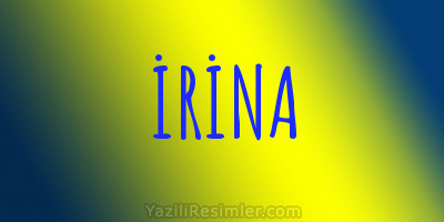 İRİNA