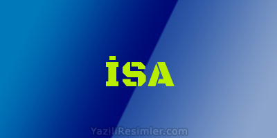 İSA