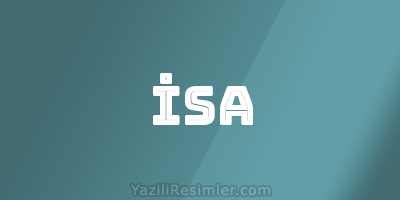 İSA