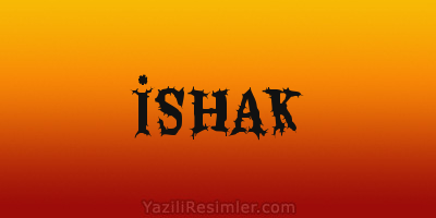 İSHAK