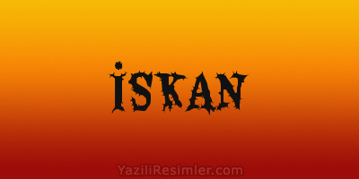 İSKAN