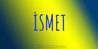 İSMET