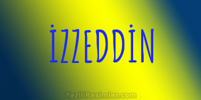 İZZEDDİN