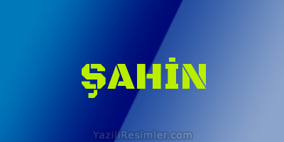 ŞAHİN