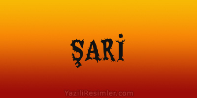 ŞARİ