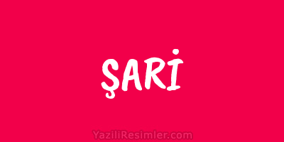 ŞARİ