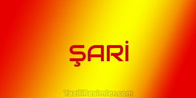 ŞARİ