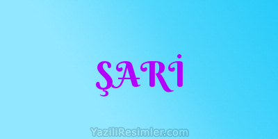 ŞARİ