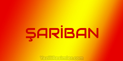 ŞARİBAN