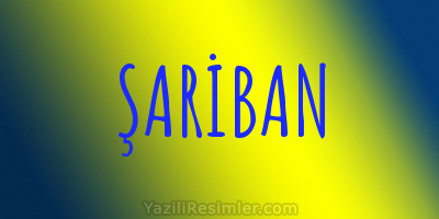 ŞARİBAN