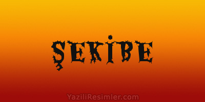 ŞEKİBE