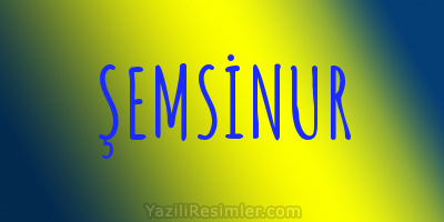 ŞEMSİNUR