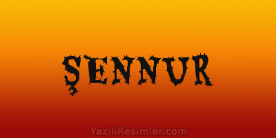 ŞENNUR