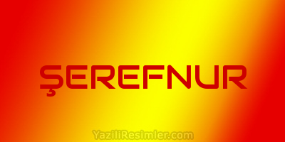 ŞEREFNUR