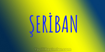 ŞERİBAN