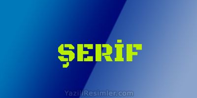 ŞERİF