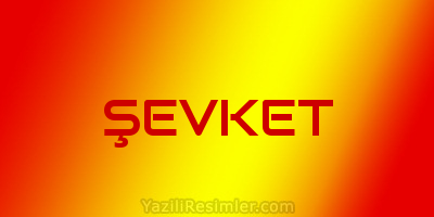 ŞEVKET