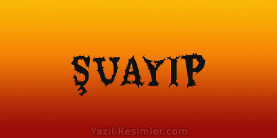 ŞUAYIP