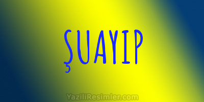 ŞUAYIP