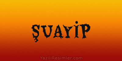 ŞUAYİP