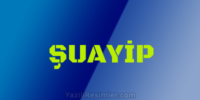 ŞUAYİP