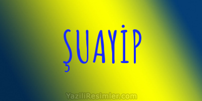 ŞUAYİP