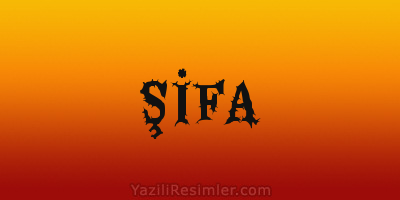 ŞİFA