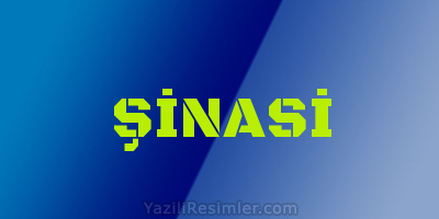 ŞİNASİ