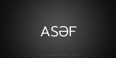 ASƏF