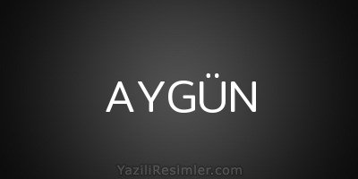 AYGÜN